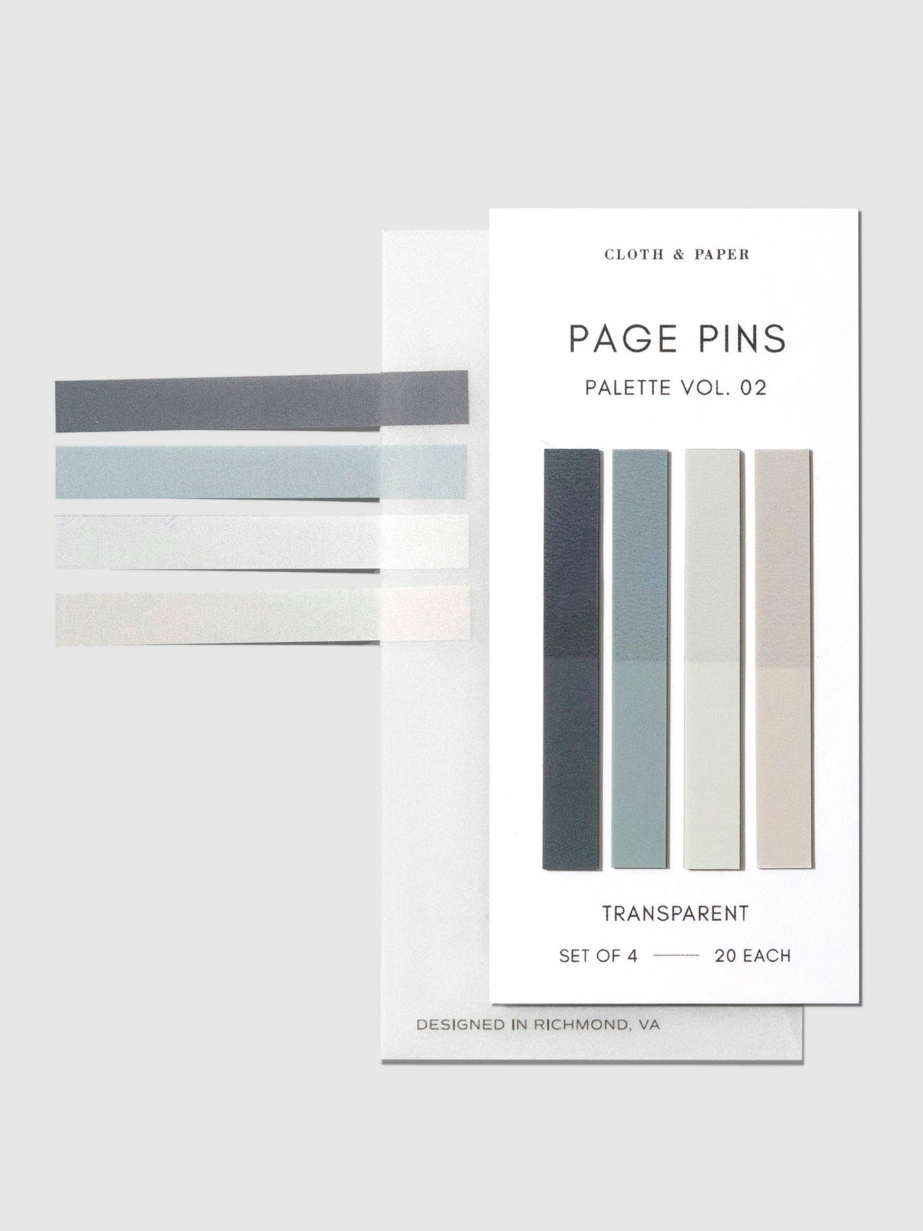 Cloth & Paper - Wholesale Bookmark - Page Pins | Vol 021