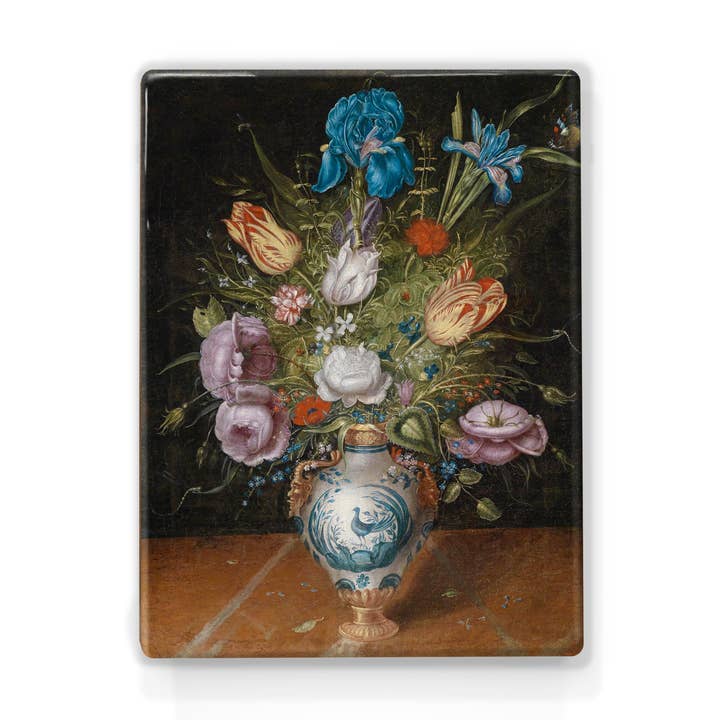 Laqueprint - Stillleben mit Blumen - Peter Binoit - 19,5 x 26 cm - LP182 für den Großhandel von Laqueprint