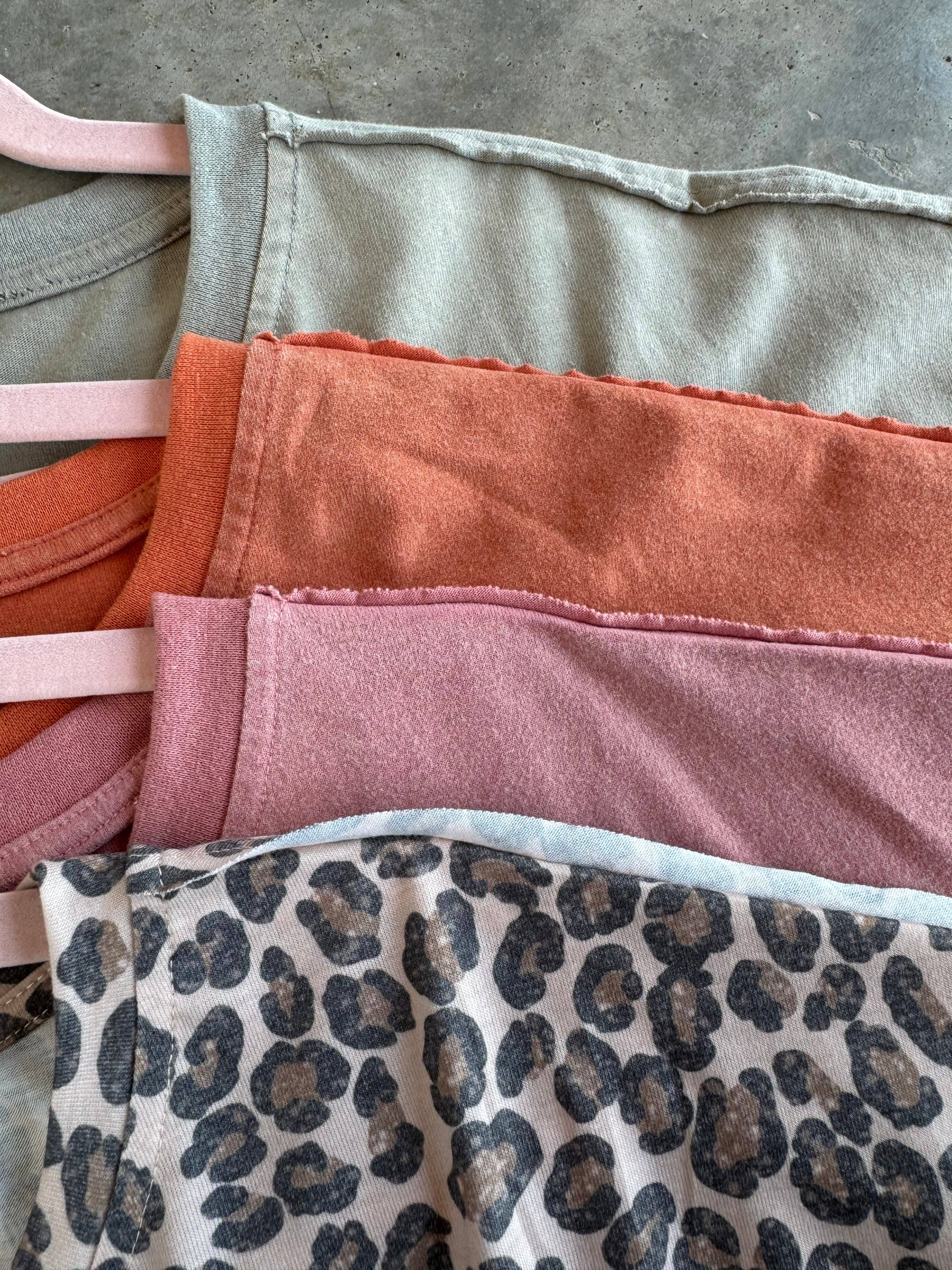 BLAKELEY - Wholesale T-Shirt - Women's - NEW COLORS- JOEY WASHED COTTON BOYFRIEND TEE16