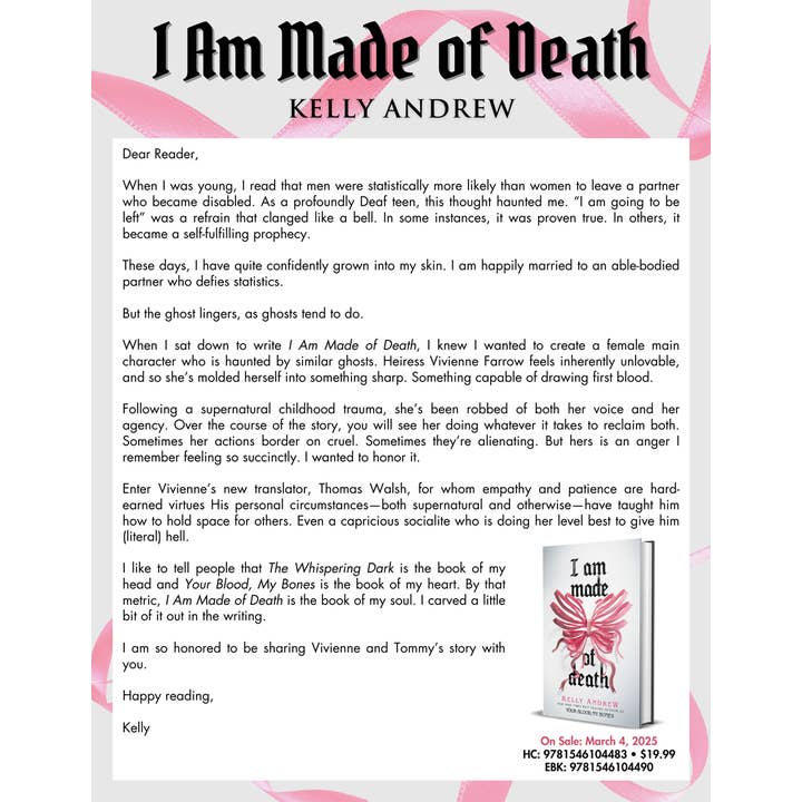 Scholastic - Wholesale Horror & Paranormal - I Am Made Of Death1