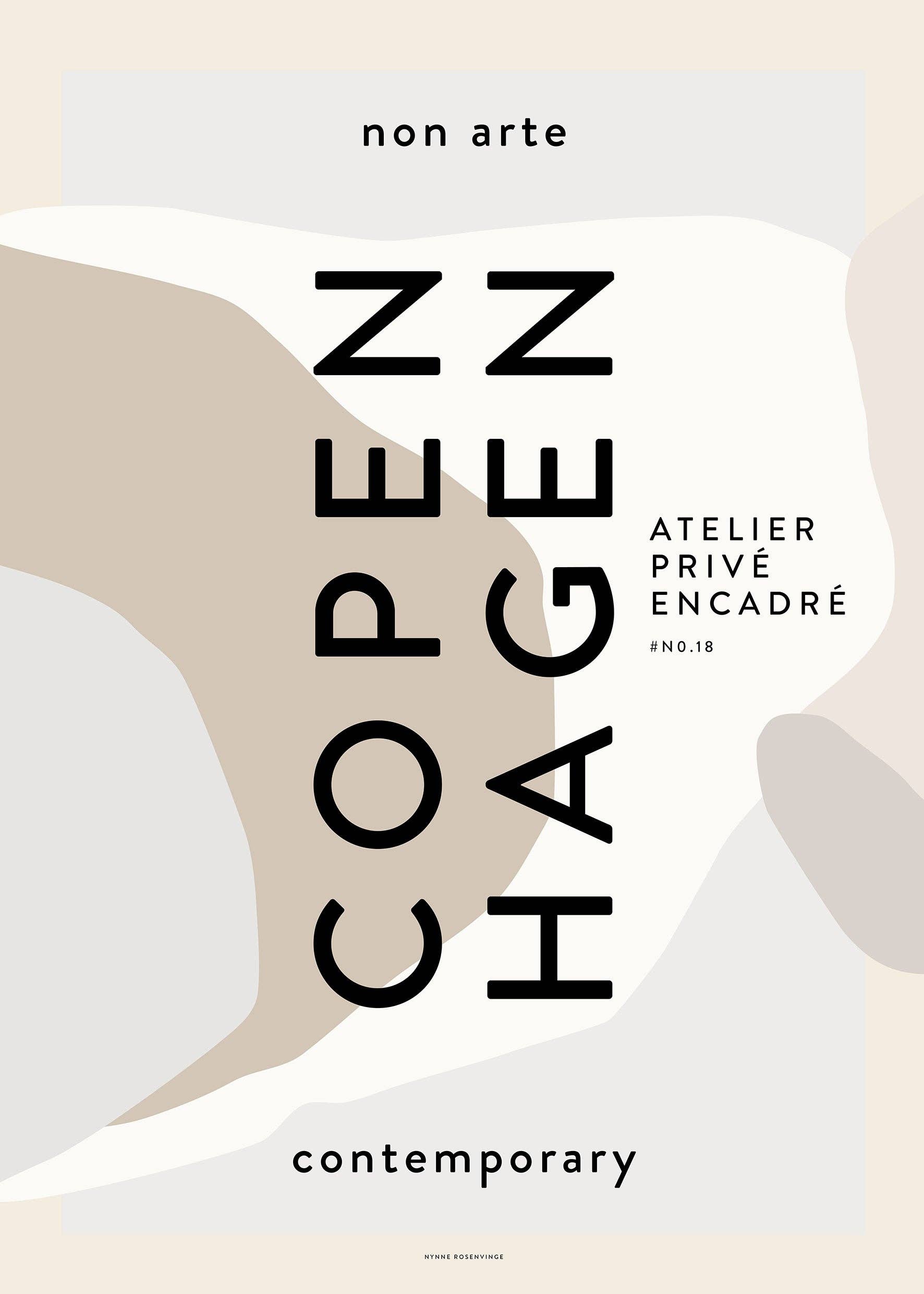 Nynne Rosenvinge – Engroshandel Plakat – Non Arte Plakat "København V3"0