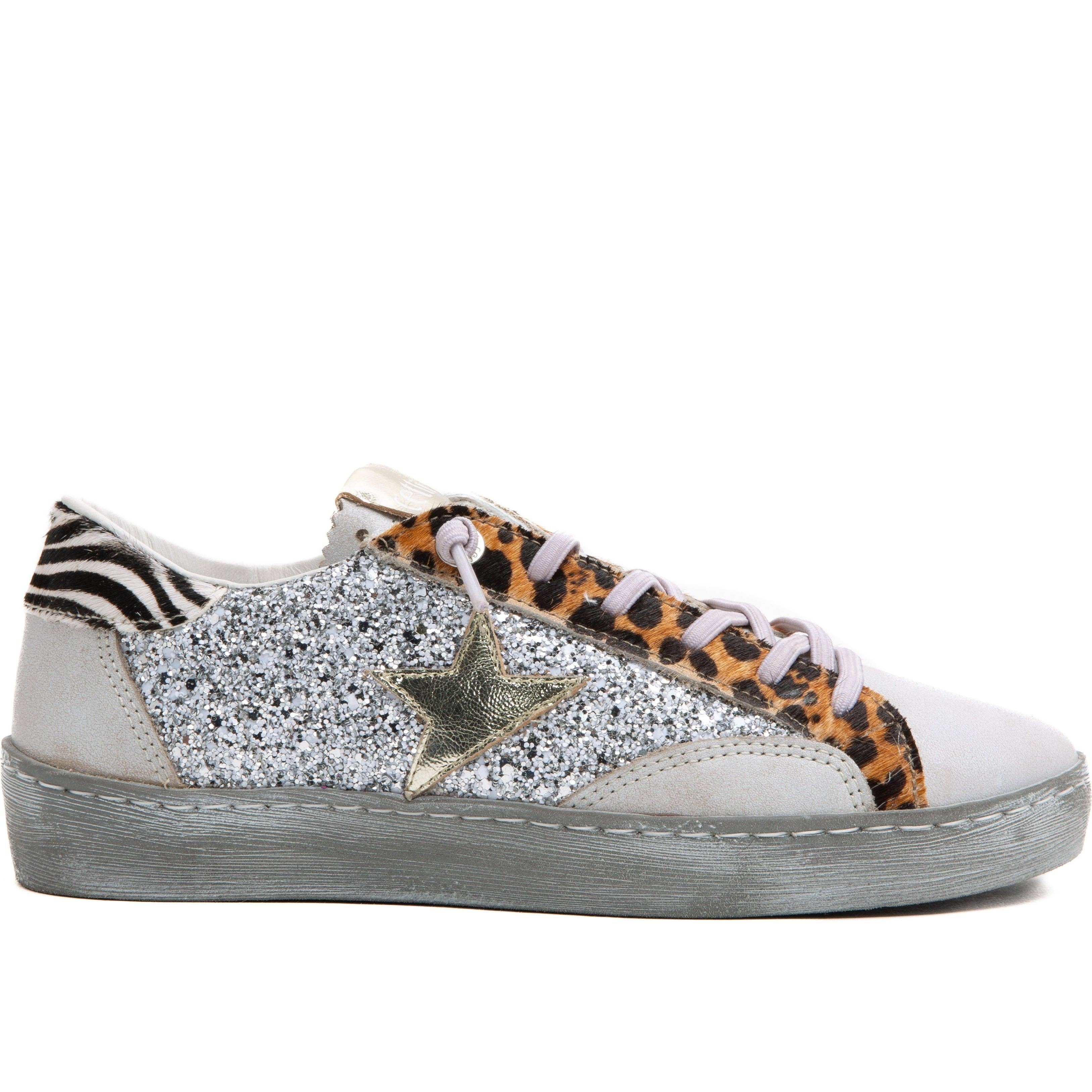Blanco Cetti femme baskets C-1342 SRA aviateur-paillettes blanc en vente sur Faire0