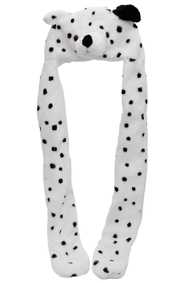 ASSORTED Animal Pals Fuzzy Plush Hat With Long Ear Flaps for wholesale on Faire9