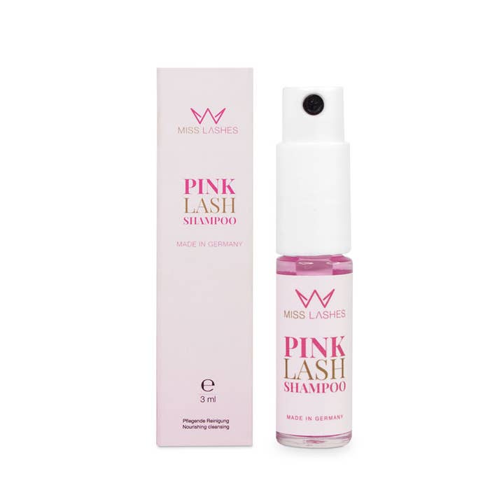 Miss Lashes - Wholesale Eyelash/Brow Serum - Pink Lash Shampoo 3ml