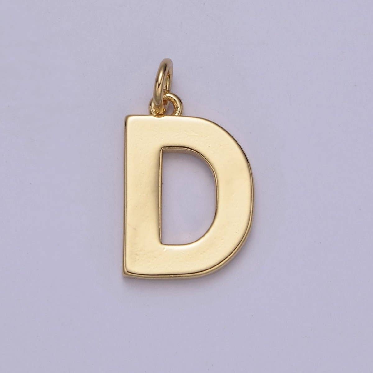 Aim Eternal – wholesale Individual charm/pendant – 14k Gold Filled Minimalist Font Initial Letters Pendant Charm Wholesale Jewelry Supply A-703-A-7153