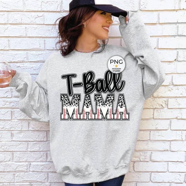 Tee Ball Mom Tee for wholesale by Mad Design Co. Ltd