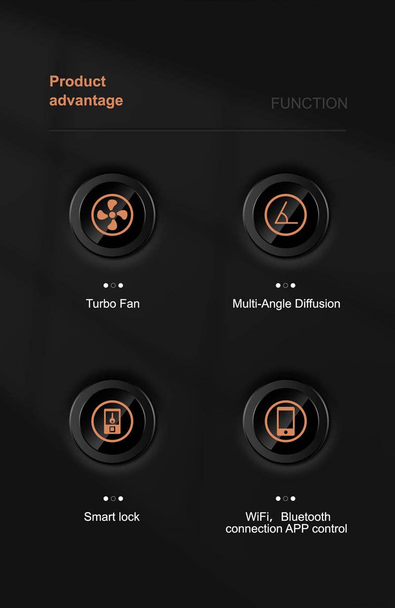 FRAGRANZA613 Inc – wholesale Electronic diffuser – Verona (Bluetooth)3