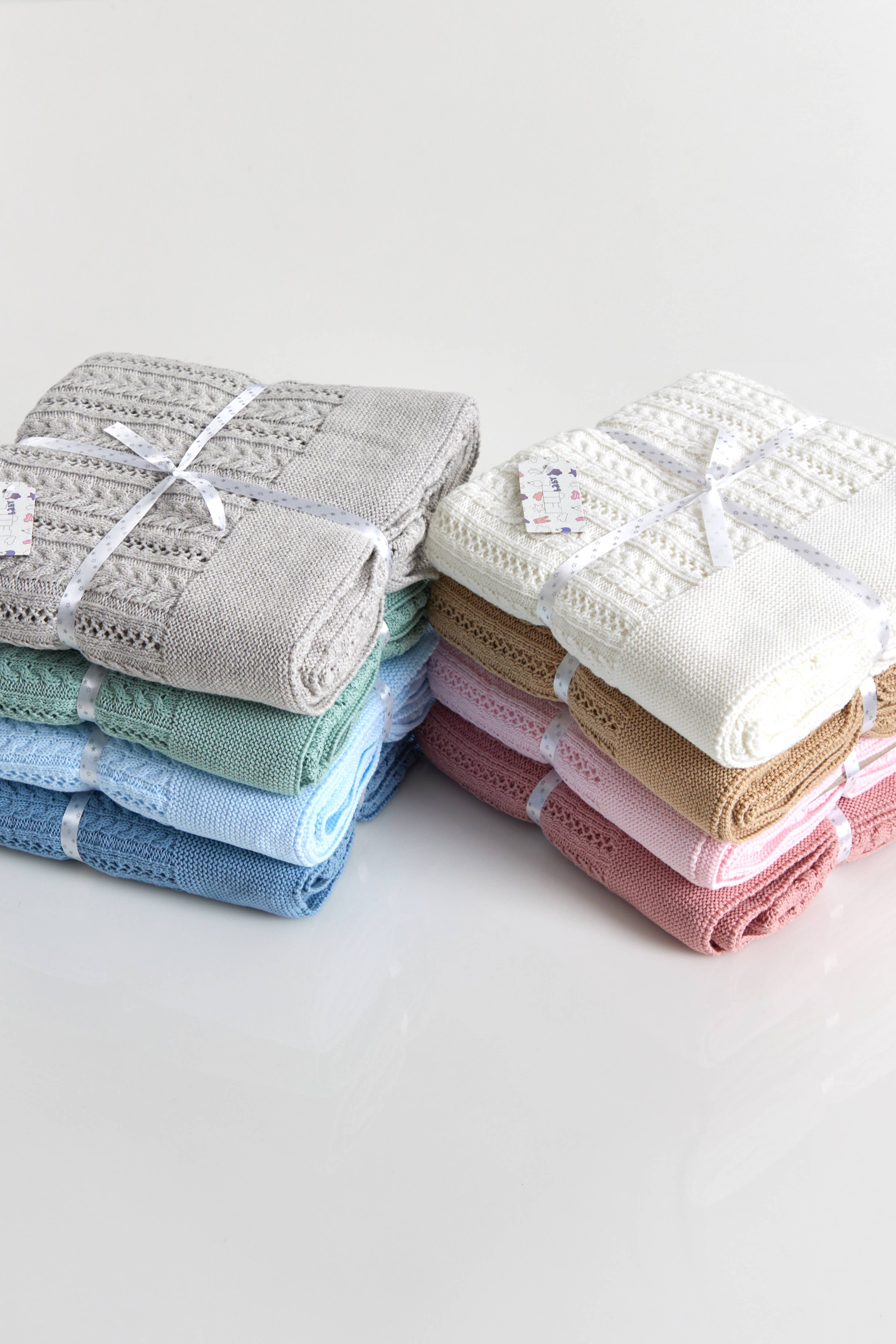 Amorim Gerações, LDA - Wholesale Bedding Blanket - Kids & Baby - Baby Cotton Wheat Knitting Blanket 0620B3