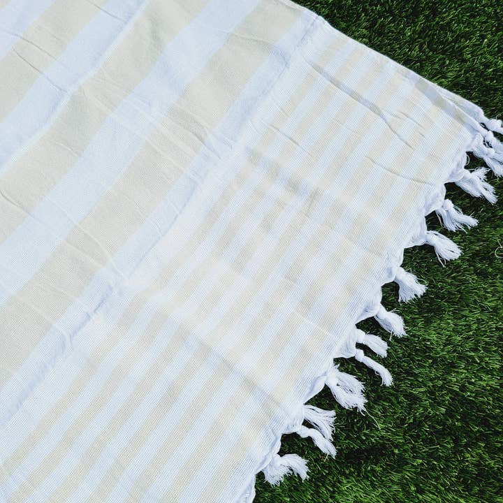 EBRU Home - Wholesale Beach towel - 5 CABANA Onesided Terry Towel Set , Assorted sand Proof14