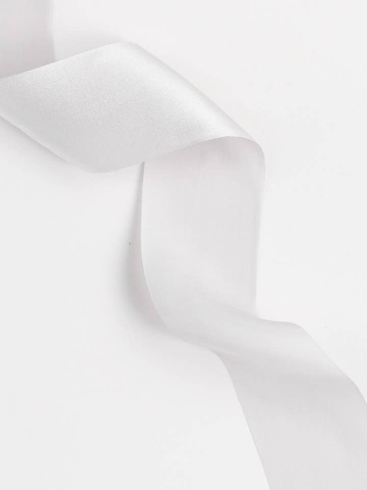 Bobines de ruban de soie - Platine pour la vente par Shine Wedding Invitations