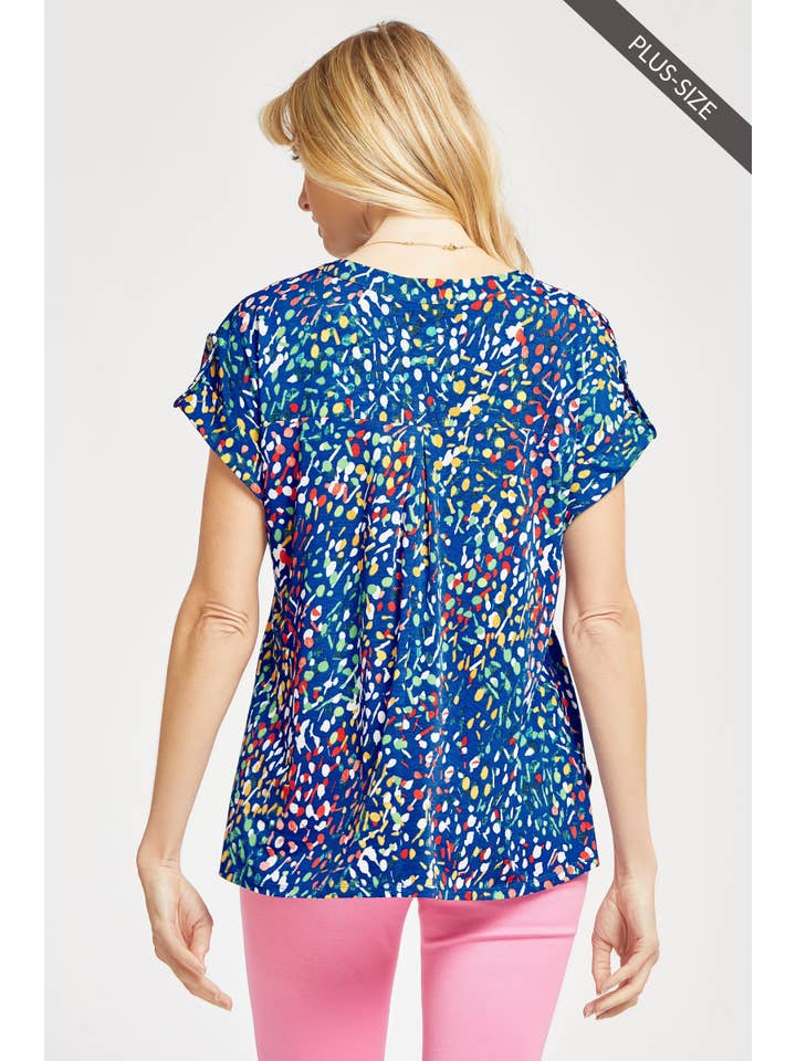 Royal Multi PLUS SIZE Lizzy Dolman Short Sleeve Wrinkle Free for wholesale on Faire