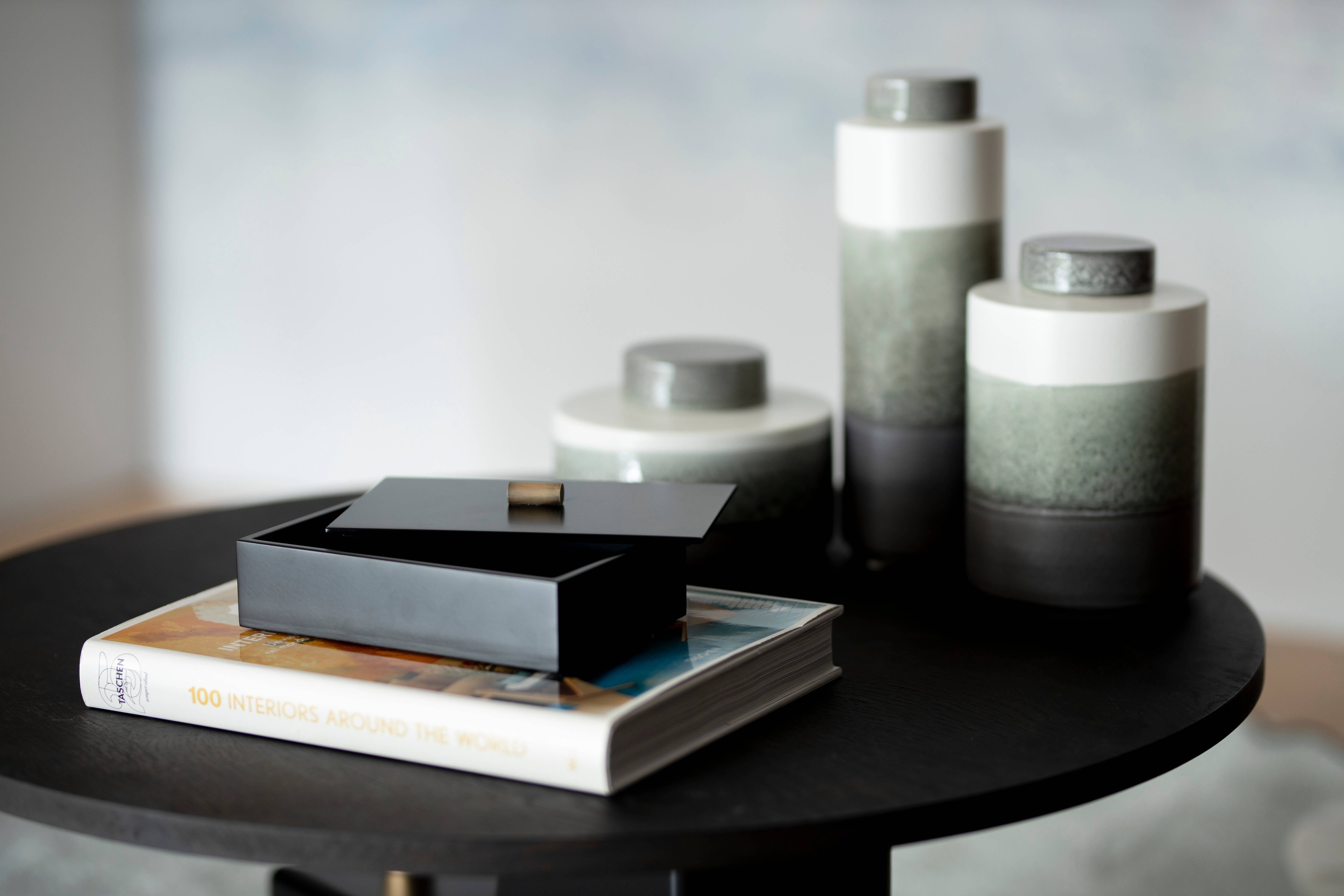 Lusitanus Home - Wholesale Plant Pot - Set/5 Ceramic Pots, White & Gray, Handmade by Lusitanus Home6