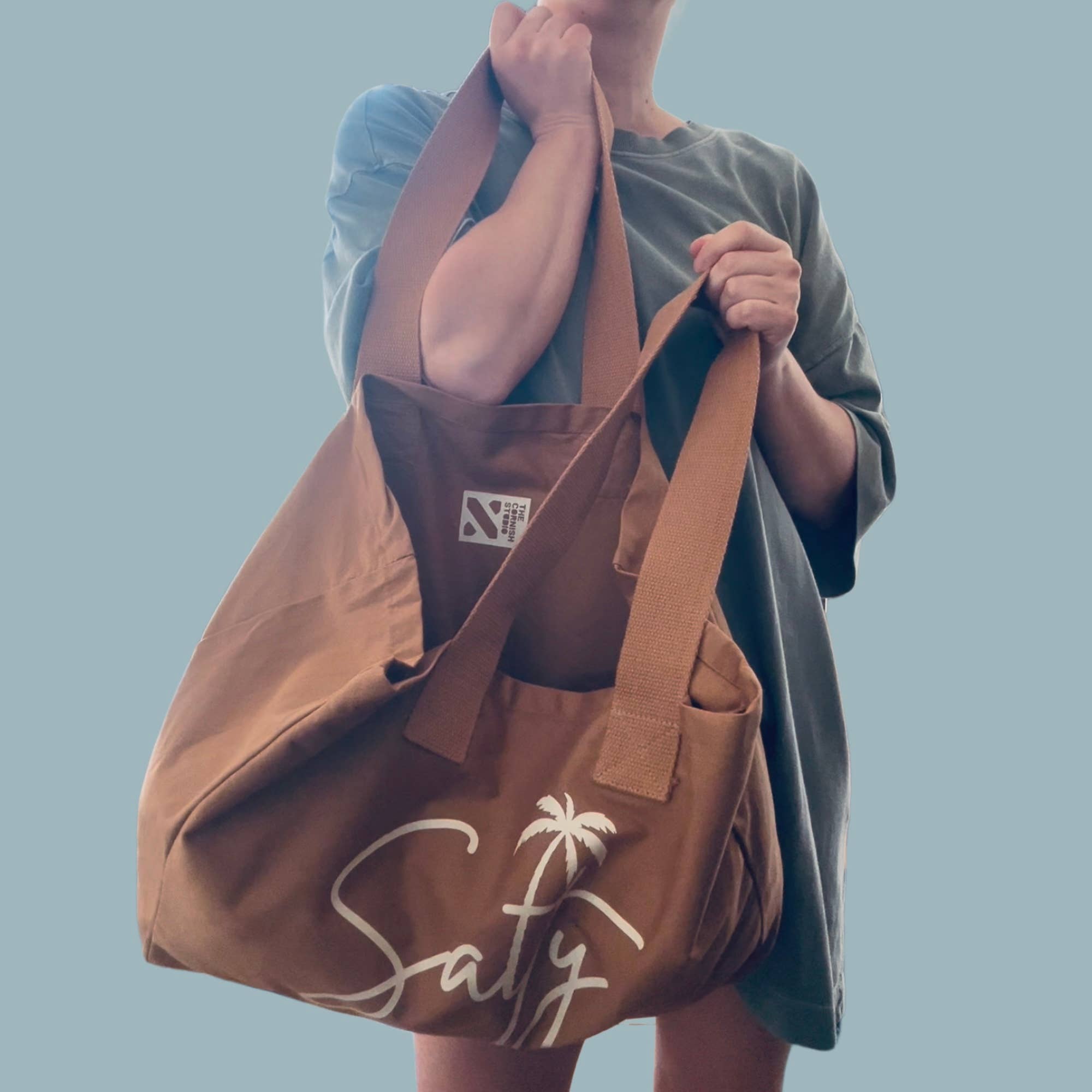 the Cornish studio – wholesale Tote bag – Unisex – Salty Large Tote 1