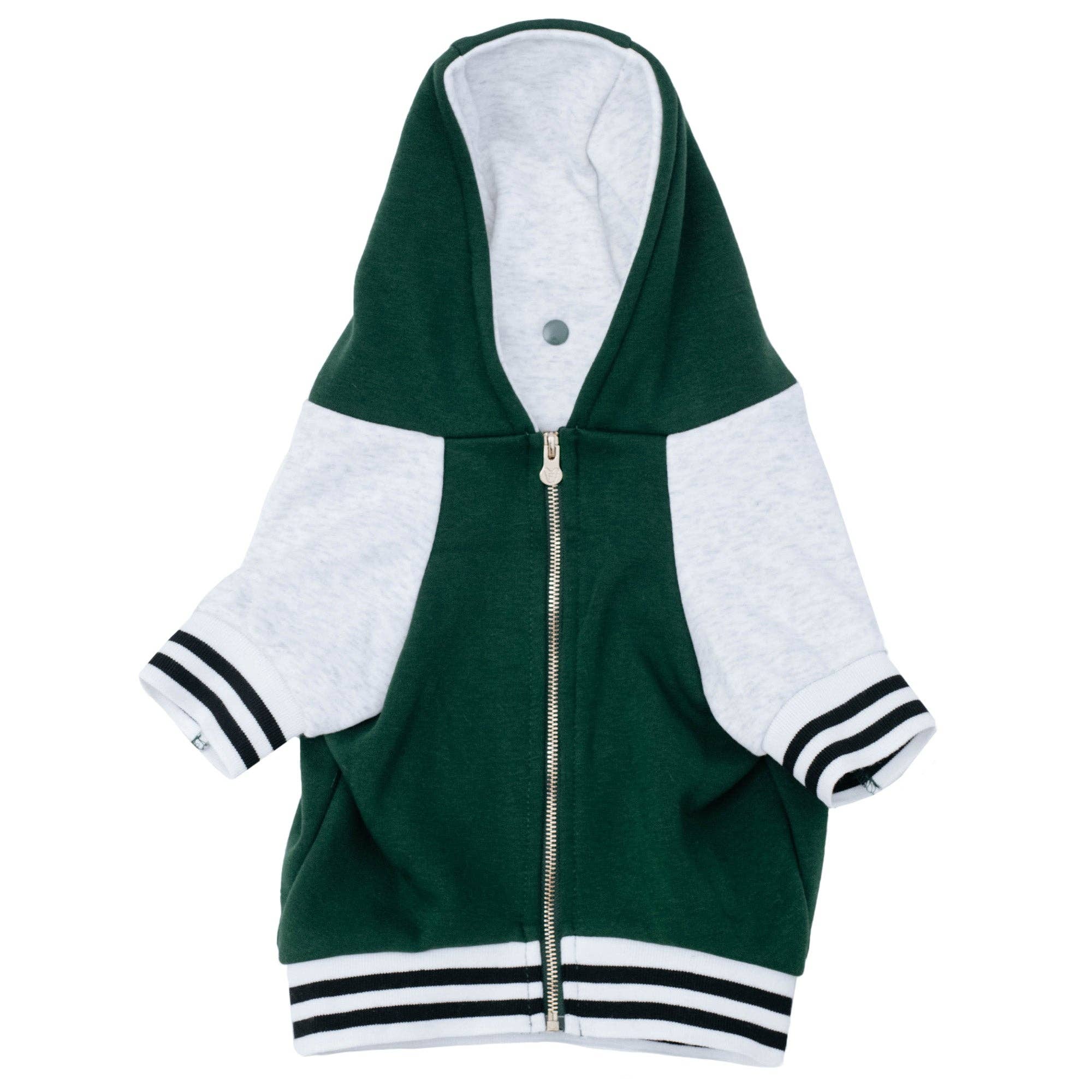 Frenchie - Wholesale Pet Hoodie - Dog - Frenchie Dog Hoodie - Emerald City Varsity5