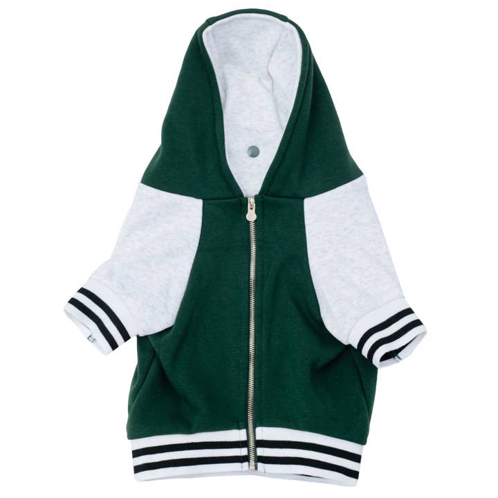Frenchie - Wholesale Pet Hoodie - Dog - Frenchie Dog Hoodie - Emerald City Varsity5