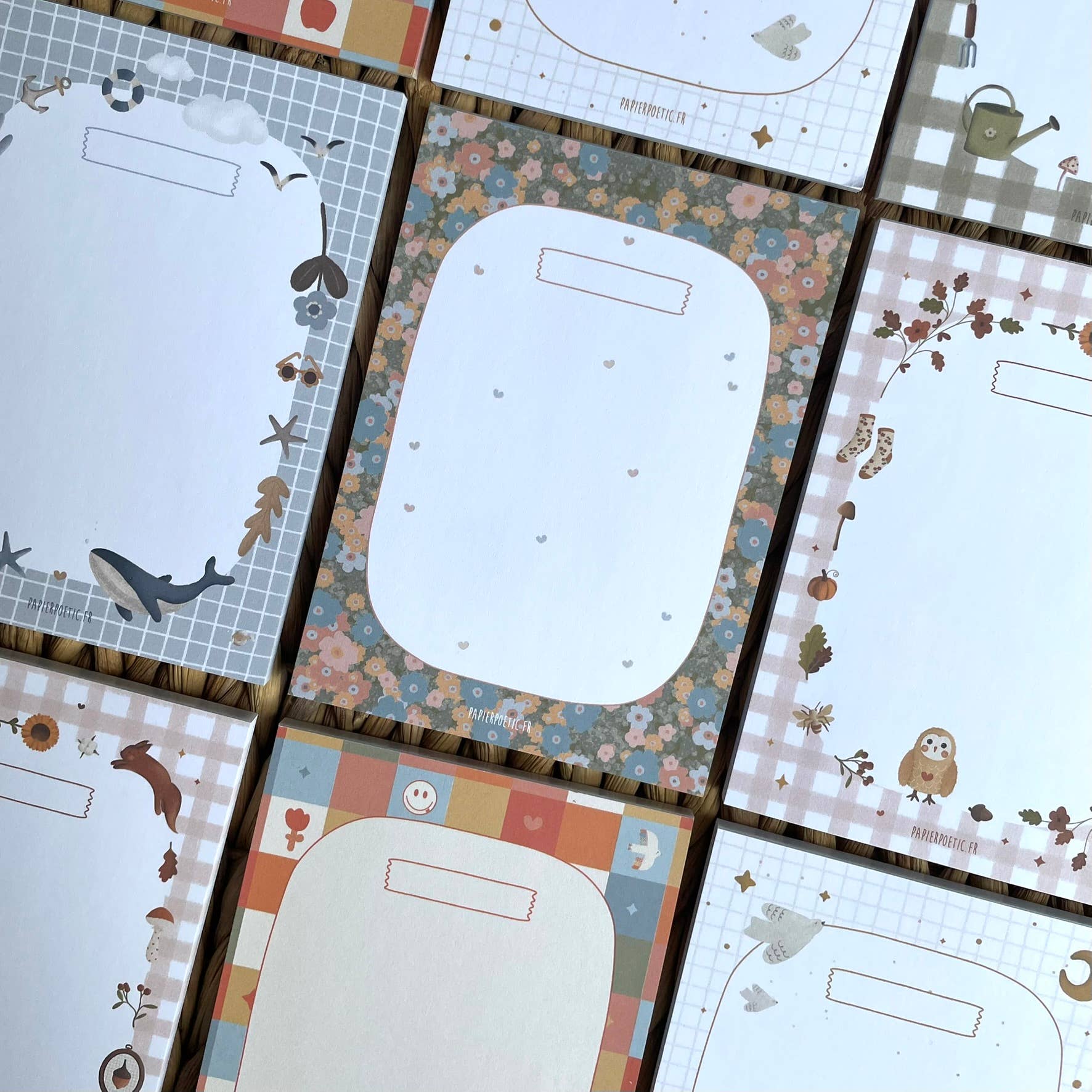 Papier Poetic - Wholesale Notepad - Illustrated Notepad "Liberty"2