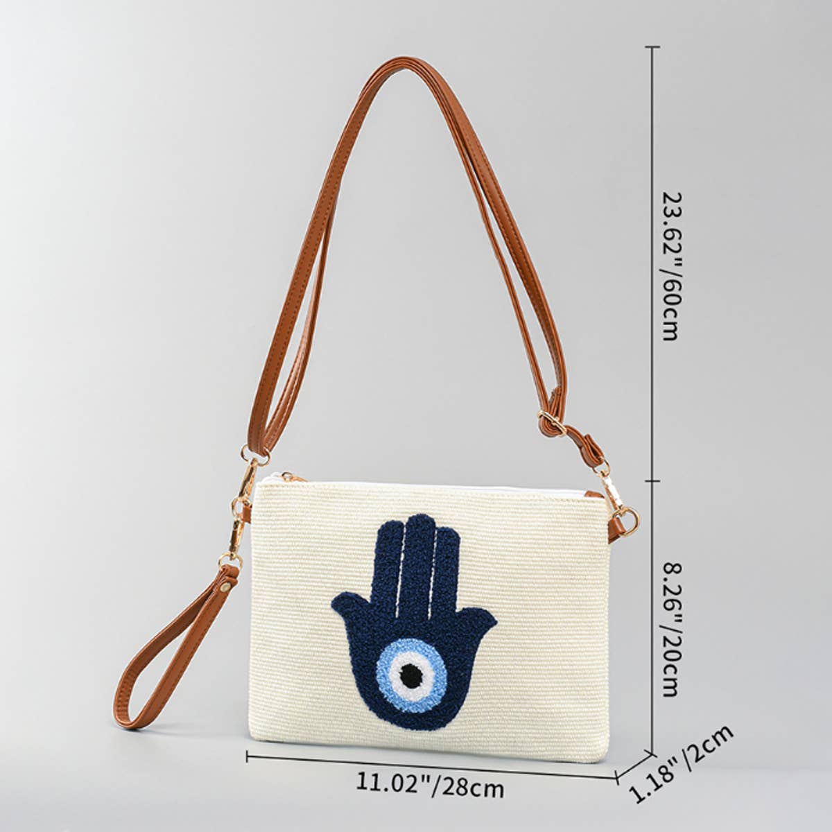 ACCITY - Wholesale Shoulder Bag - Women's - REMOVABLE SHOULDER STRAP CASUAL SHOULDER BAG_CWAB20082