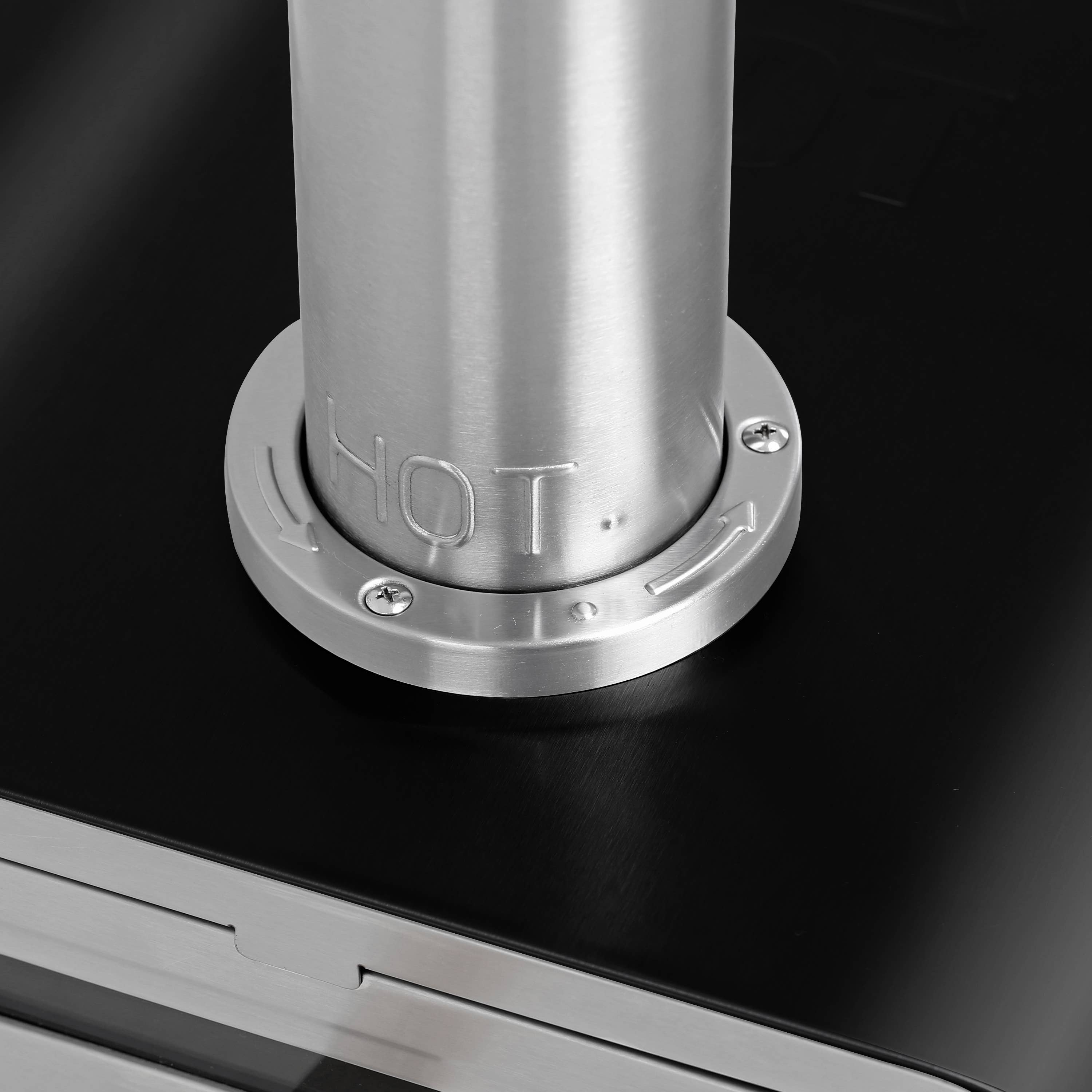 SHINERICH - Wholesale Outdoor Grill Tools - 16'' Pellet Pizza Oven Black15