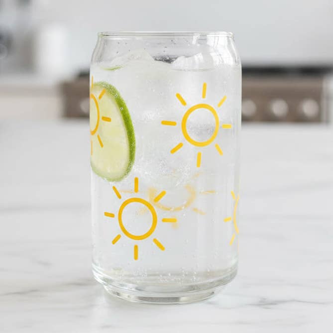 Burk med tryck "Gula solar" för wholesale av cool people club