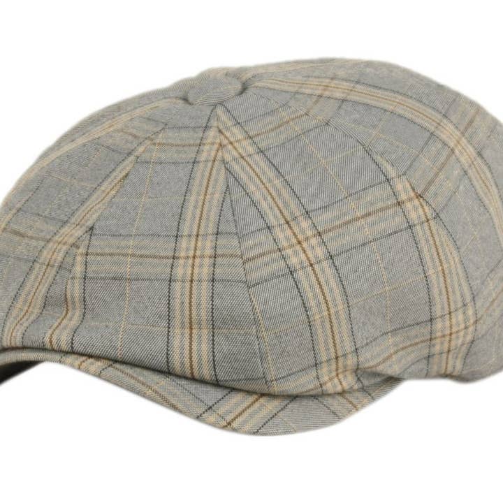 Plaid Newsboy Cap for wholesale by Epoch hats
