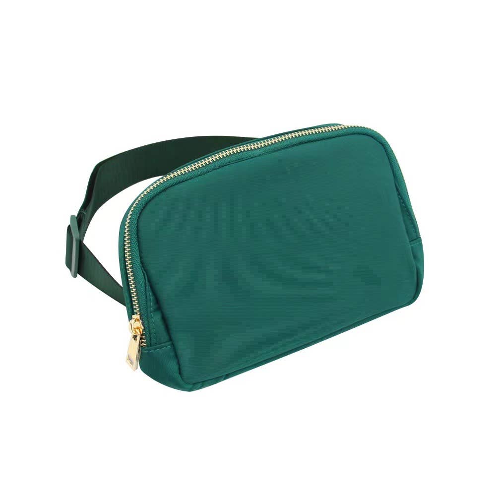 Mavi Bandz - Wholesale Belt Bag - Women's - Varsity Collection Hunter Green Fanny Waist Pack Belt Bag
