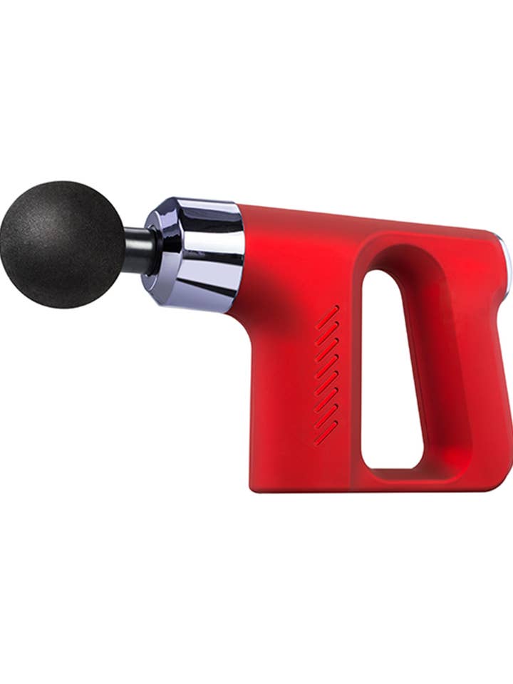 Compact Portable Percussion Massager (Red Color) for wholesale by Fine Life Products