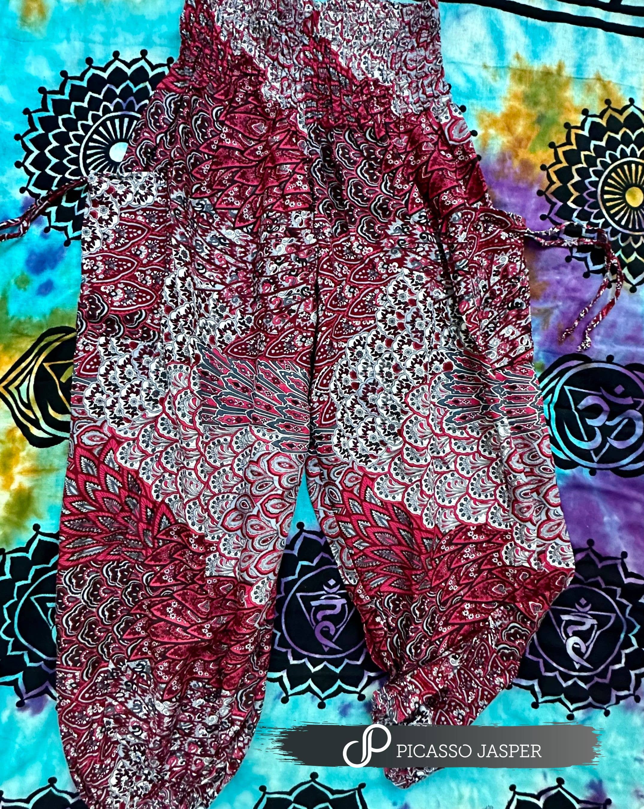 Picasso Jasper - Vente Pantalon – femme - Pantalon magique à deux poches, gris doux ou rouge doux1