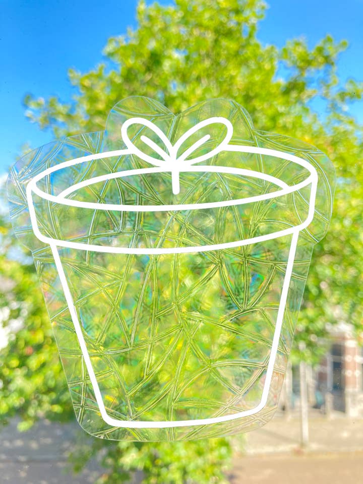 Pegatina para ventana, diseño de arcoíris para venta al por mayor de Join The Creative Side