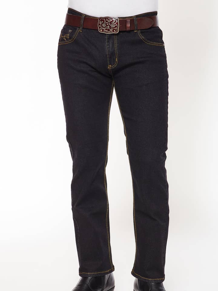 SKINNY S POCKET JEANS HLP-502 for wholesale by Rodeo Clothing