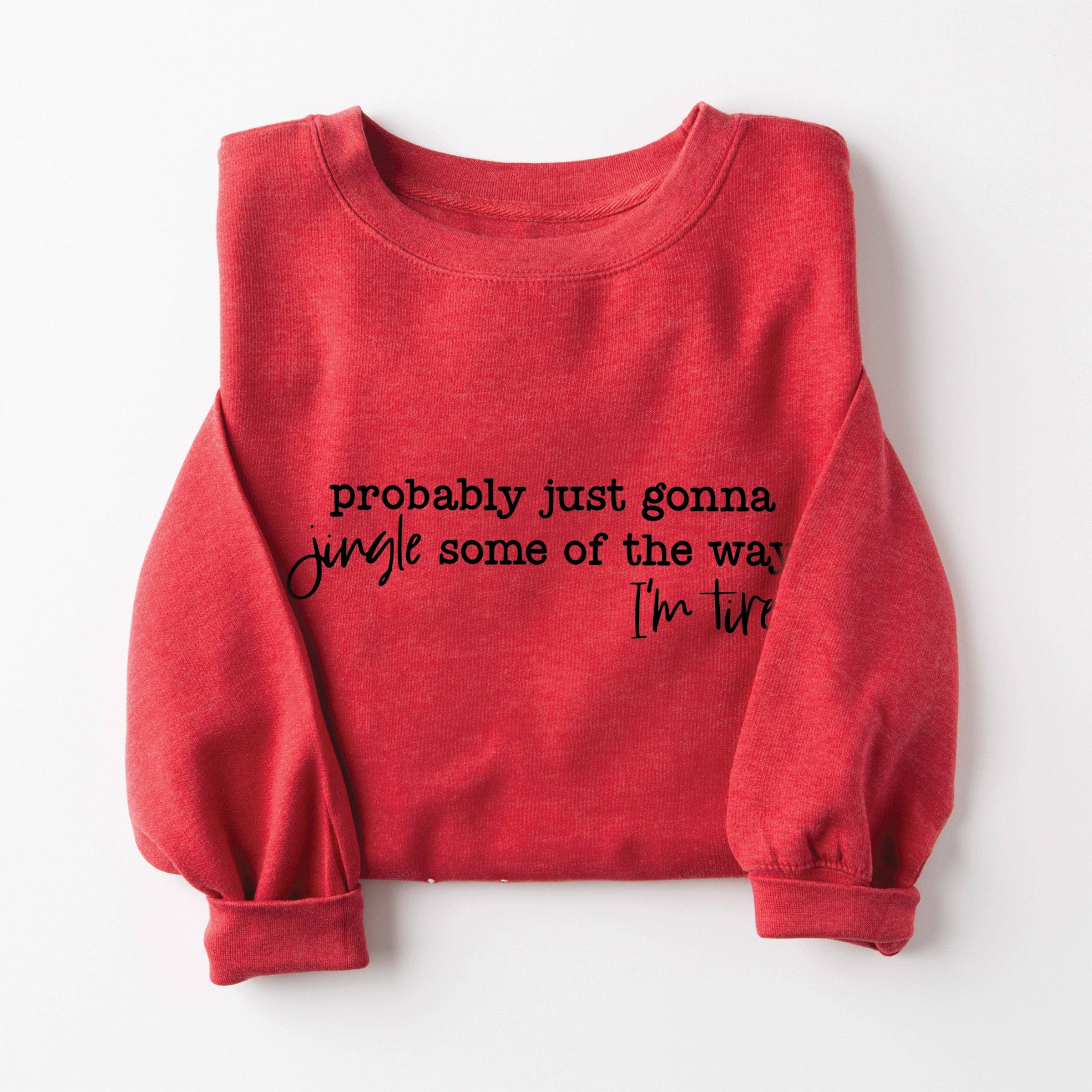 Love in Faith - Wholesale Graphic Sweatshirt - Women's - Jingle Some of the Way Sweatshirt0