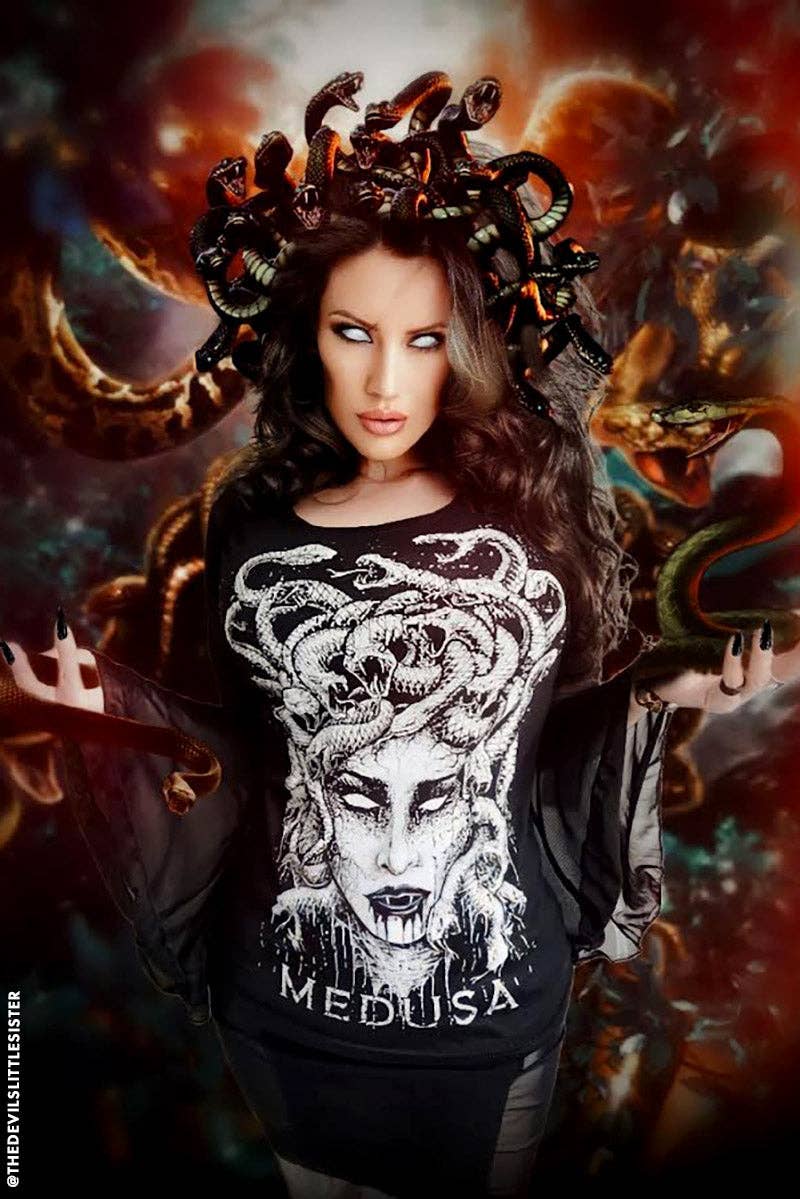 vampirefreaks - Wholesale T-Shirt (Graphic) - Unisex - Medusa Tee [Multiple Styles Available]4