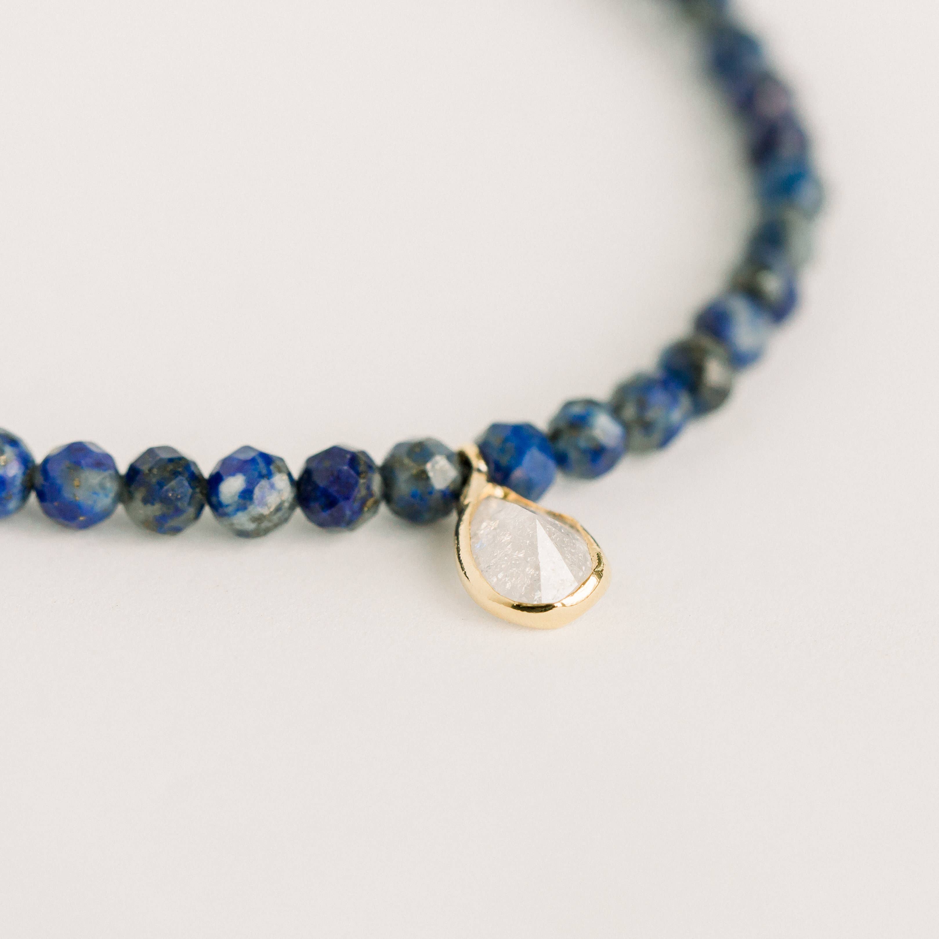 Elli Parr Jewelry - Wholesale Beaded Bracelet - Posh Mini Beaded Bracelet Lapis Lazuli1