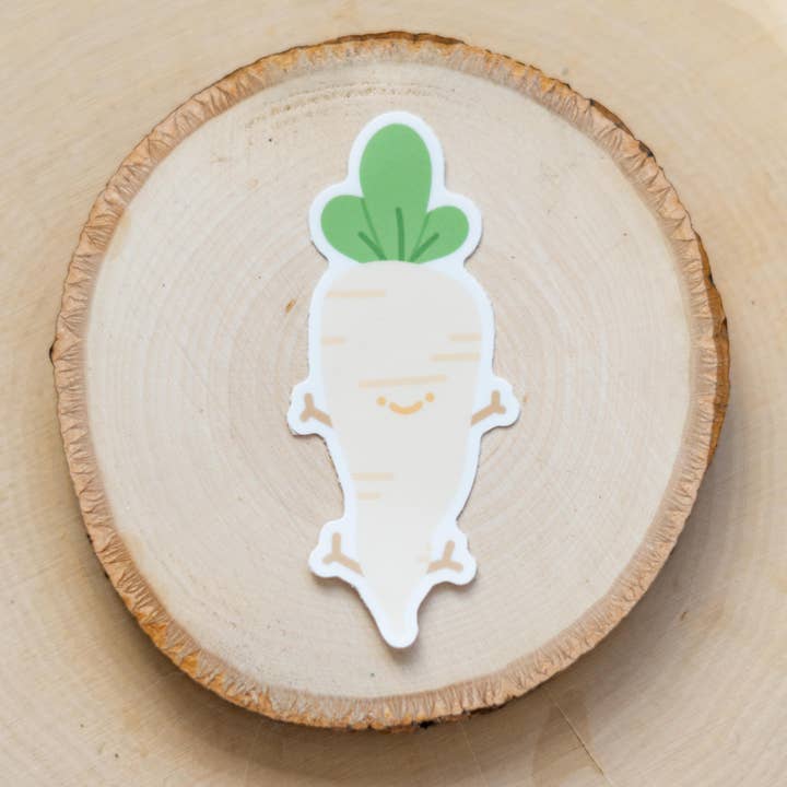 ItsKleine - Vendita all'ingrosso Adesivo - Adesivo fustellato Daikon Ravanello2