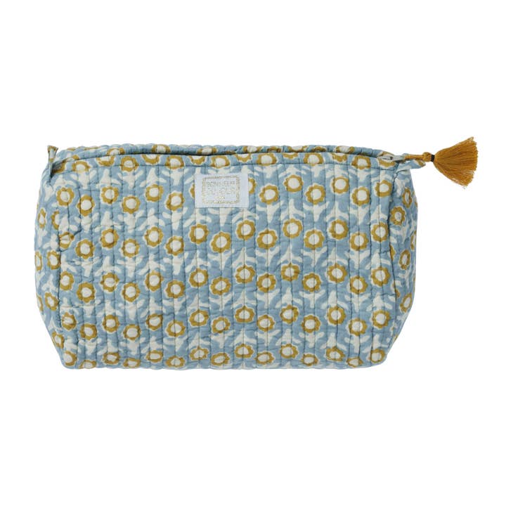 Bonheur du Jour – Bolsa de higiene pessoal - Mulher por atacado – Necessaire Isha azul0