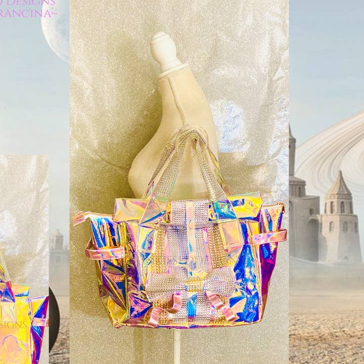Sand Castle Bow Handbag Sun*Kissed Designs~Chantél Francina~ for wholesale by The Sun*Kissed Designs By ~Chantél Francina~