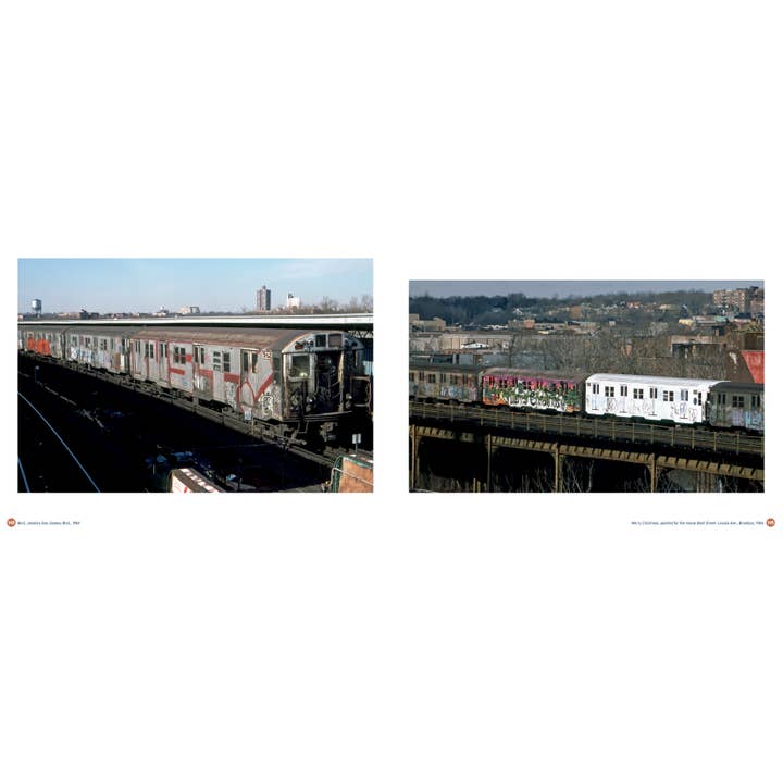 Schiffer Publishing - Wholesale Book - Adult - Born to Run: NYC Subway Graffiti on the IND and BMT Lines
