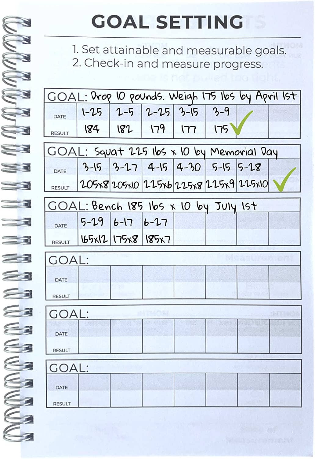 Portage Notebooks - Wholesale Journal/Diary - Your Fitness Journal5