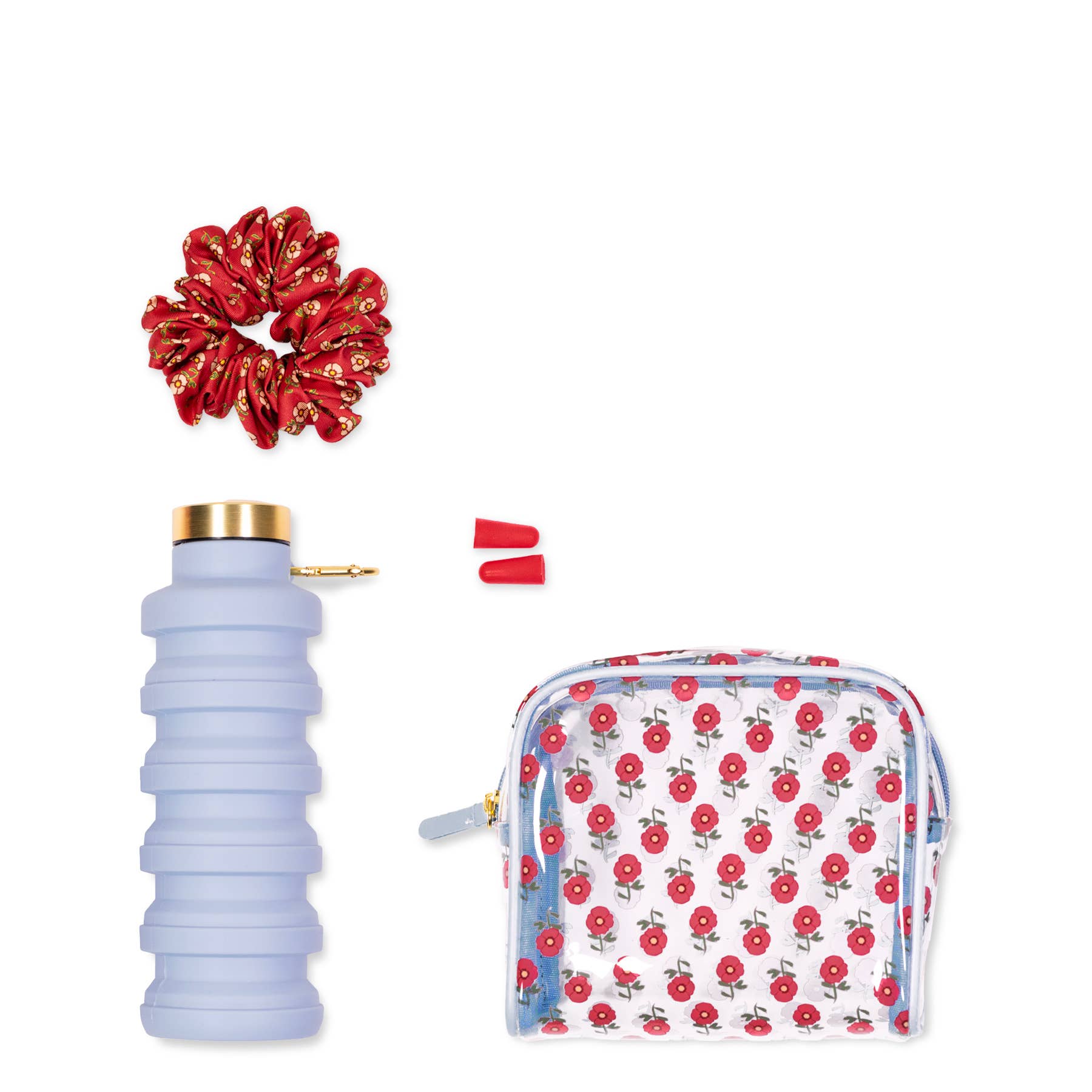 Vera Bradley by Lifeguard Press - Wholesale Travel Set - Jet Setter Travel Kit, Tiny Poppies2