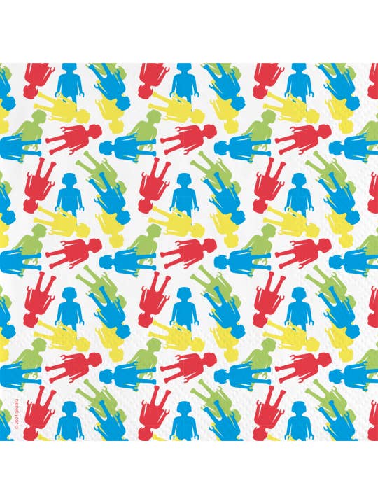 20 Napkins 33 cm Playmobil for wholesale by Fiestora