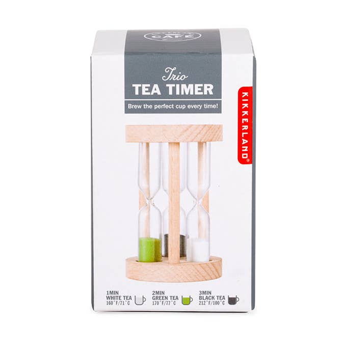 Trio Tea Timer for wholesale by Kikkerland Design Inc