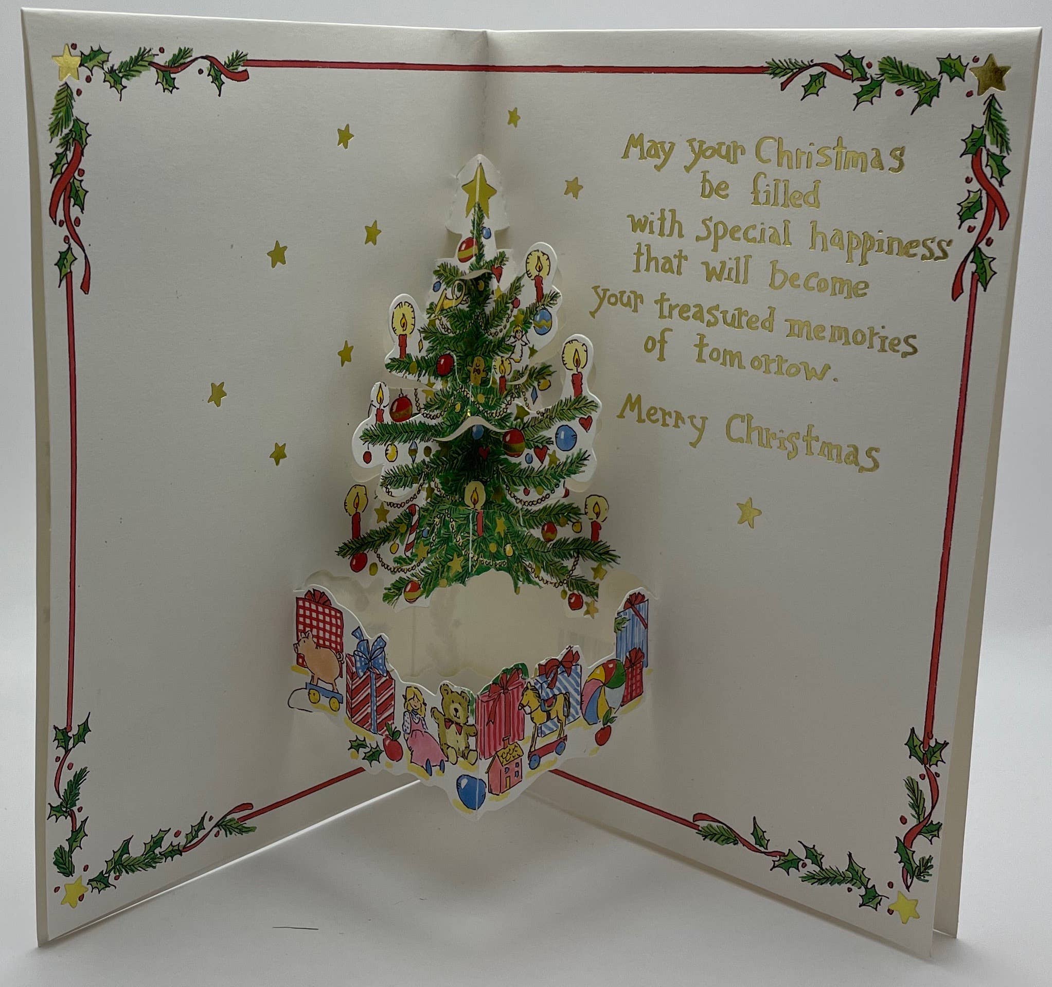 DICKENS INC. - Wholesale Christmas Card - Seasons Greetings Pop Up | DKN | SM | PX712