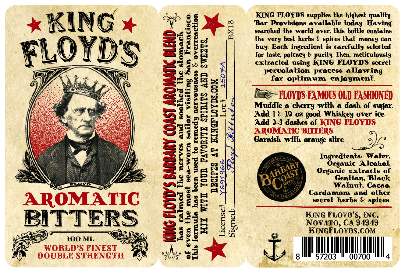 King Floyd’s - Wholesale Bitters - KING FLOYD'S Aromatic Bitters2