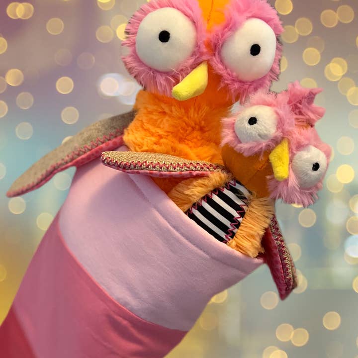 Inklings Baby - Wholesale Hanging Rattle - Baby - Ollie the Oddball Oddbird Chime & See Attachable Hanging Toy3