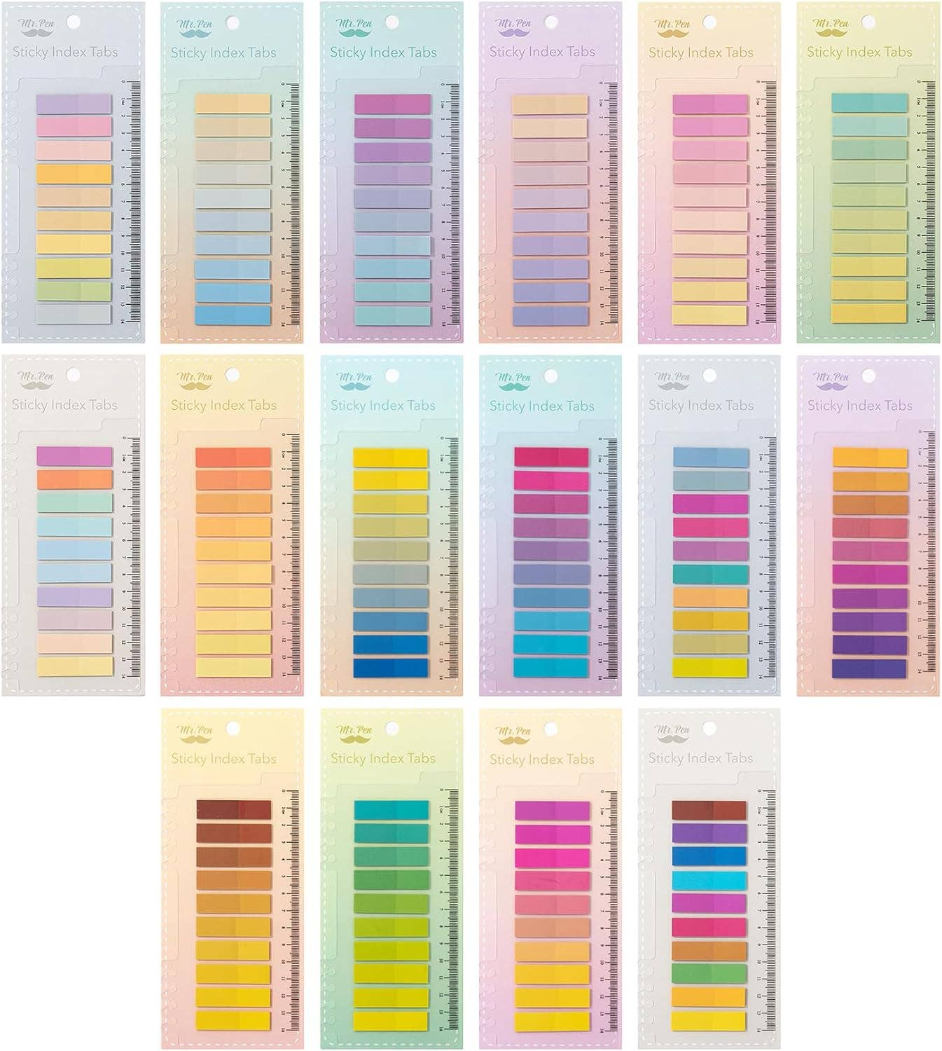 Mr. Pen - Wholesale Bookmark - Mr. Pen Sticky Tabs - 3200 Pieces for Easy Organization