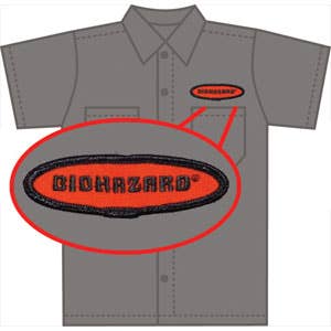 Biohazard Logo Work Shirt for wholesale by Rockabilia