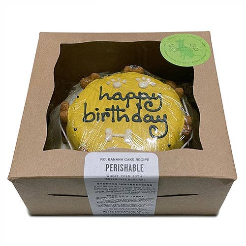 Bubba Rose Biscuit Co. - Wholesale Pet Treats - Dog - Yellow Dog Cake (Perishable)1