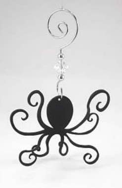 Octopus Adventure by Rebecca Duffy Bush - Wholesale Ornament - Octopus Ornament  - Hand Painted Steel4