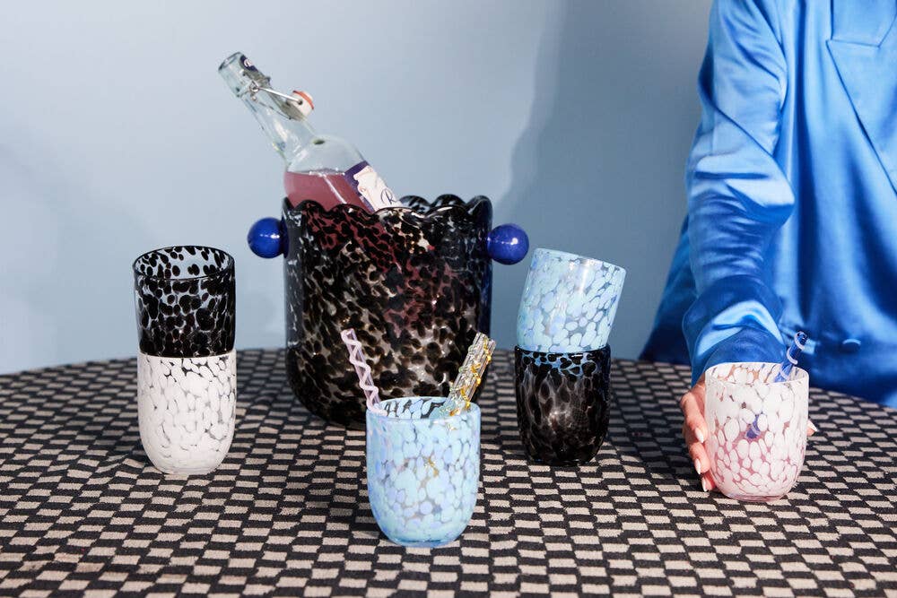 Sagaform AB – wholesale Drinking glass/cup – BYON Design Glass Messy 2Pcs/Set8