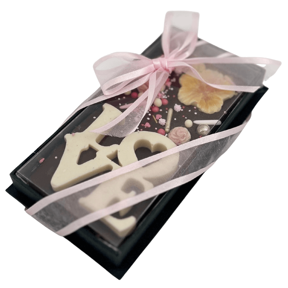 The Belgian Chocolate Makers - Wholesale Chocolate Bar - Milk chocolate red love bar 120g7