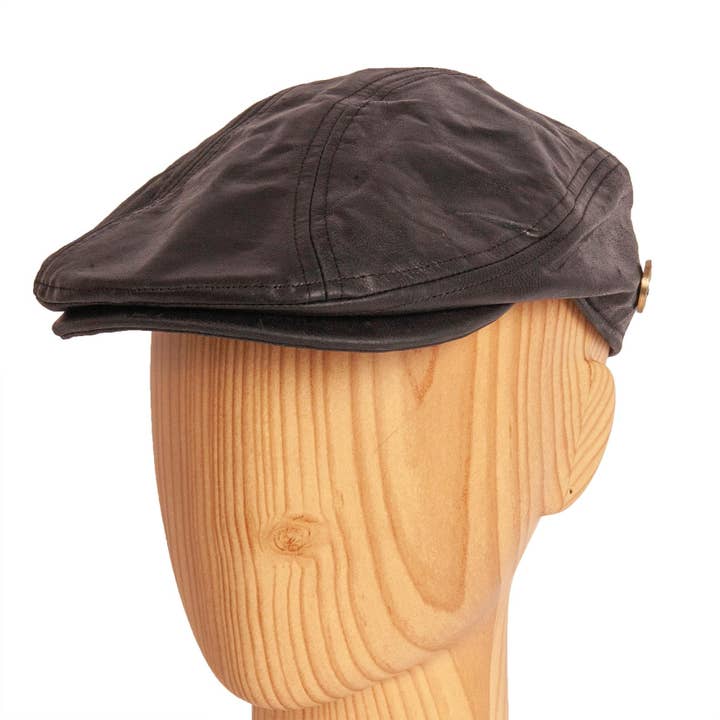 American Hat Makers – wholesale Newsboy/Schoolboy Hat - Unisex – Läder Ivy-keps - Stil Bookie